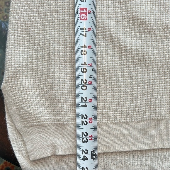 Madewell Wafflestitch Wool Blend Cream Pullover Sweater XXS - Picture 7 of 13